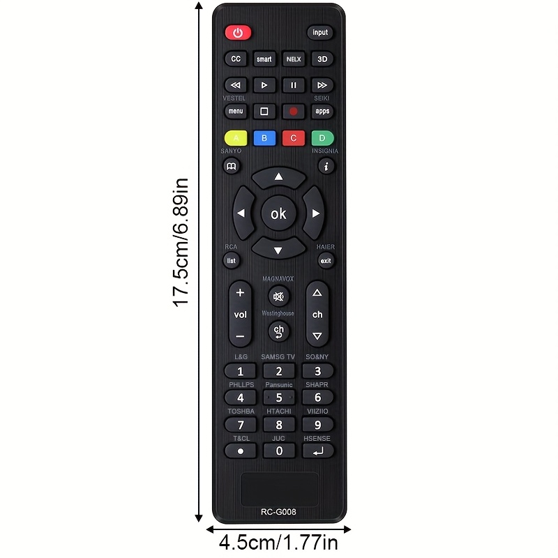 Smart Home Lg - Universal TV Remote Control Compatible With