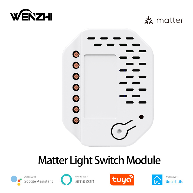 Smart Home Nas - Matter Light Switch Module 2Gang Relay