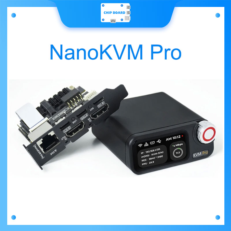 Smart Home Nas - Sipeed NanoKVM-Pro enables 4K remote server