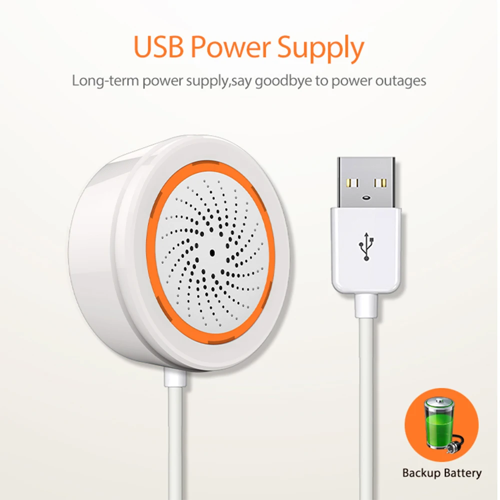 Tuya Zigbee Smart Siren Alarm  - Smart Home Nas recension och pris