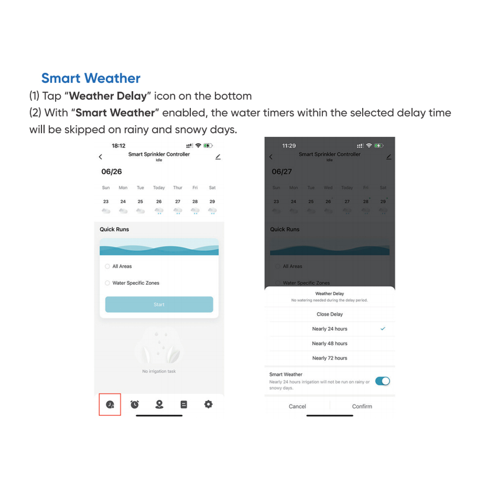 PowXla Tuya Smart WiFi Sprinkl - Wifi Water Sensor recension och pris