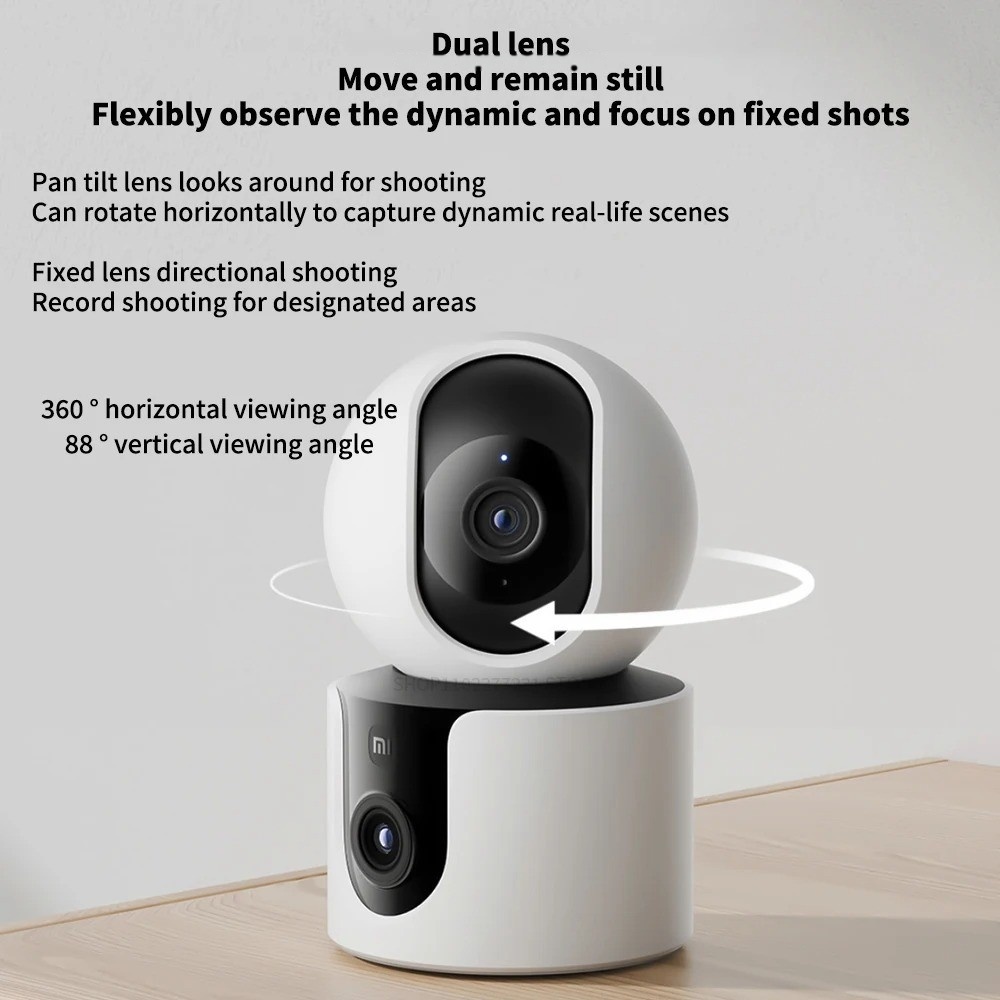 Xiaomi C300 Smart Camera Dual  - Smart Home Zestaw recension och pris