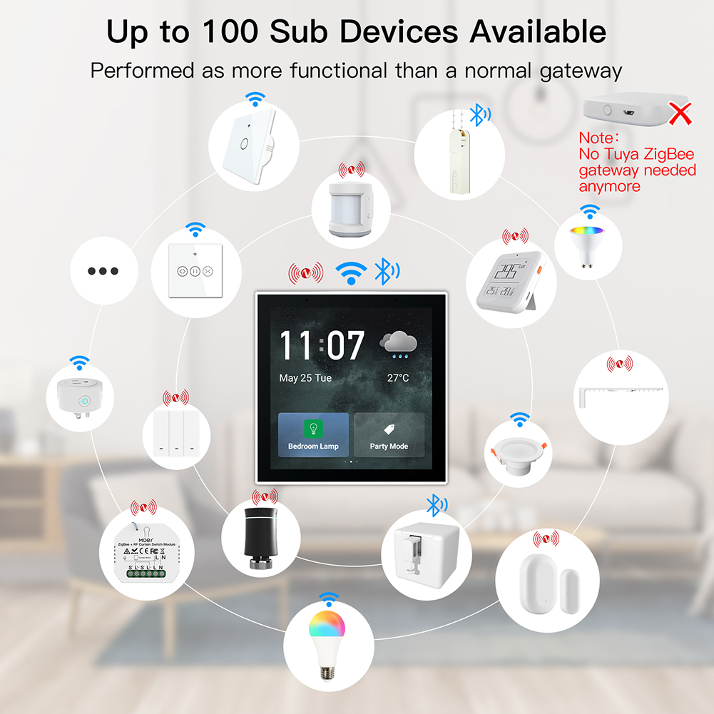 ljc 2026new Tuya 4 Inch Multi- - Smart Home Zigbee Gateway recension och pris