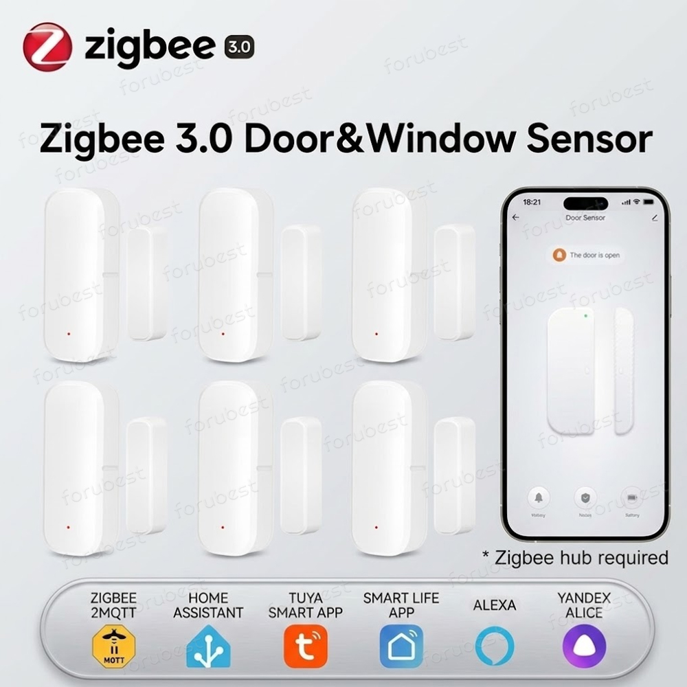 Zigbee 3.0 Door Window Sensor  - Smart Home Zigbee Gateway recension och pris