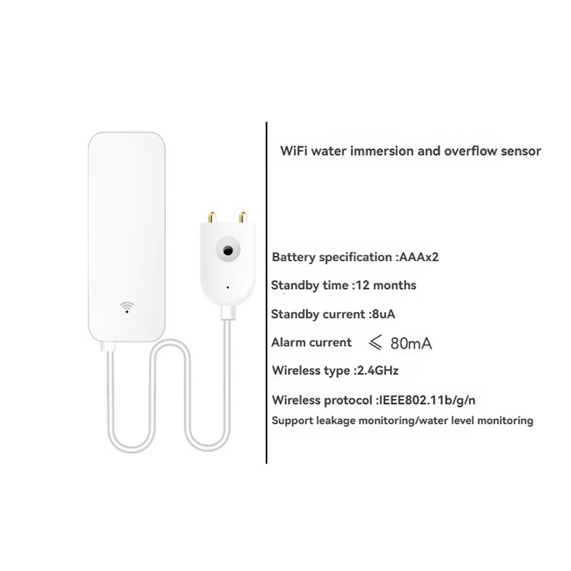 DTEN-Tuya WIFI Smart Water Lea - Wifi Water Sensor recension och pris