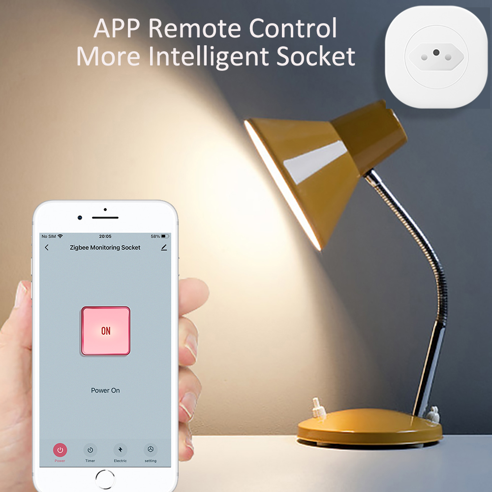 BORUIDAPLS Tuya Zigbee Smart S - Smart Wall Socket recension och pris
