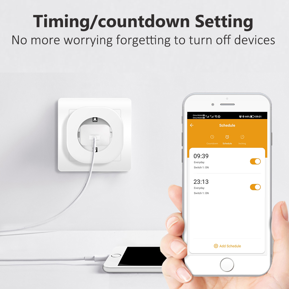 BORUIDAPLS Tuya Zigbee Smart S - Smart Wall Socket recension och pris