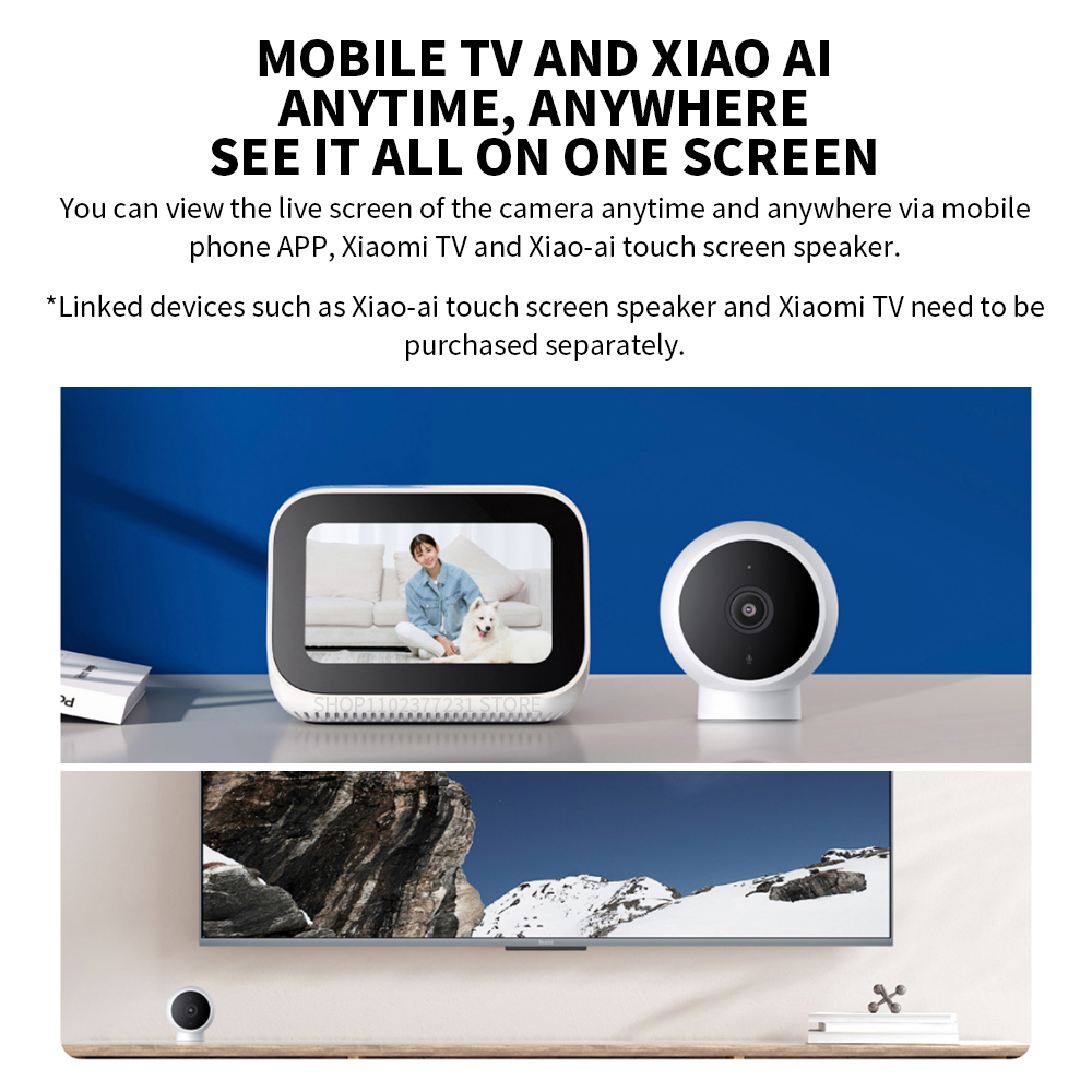 XIAOMI Smart IP Camera Standar - Smart Home Zestaw recension och pris