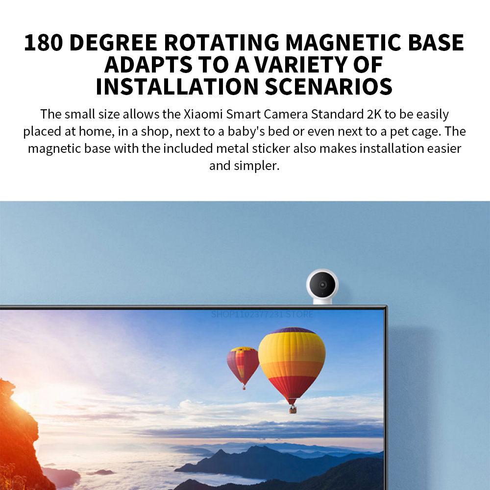 XIAOMI Smart IP Camera Standar - Smart Home Zestaw recension och pris