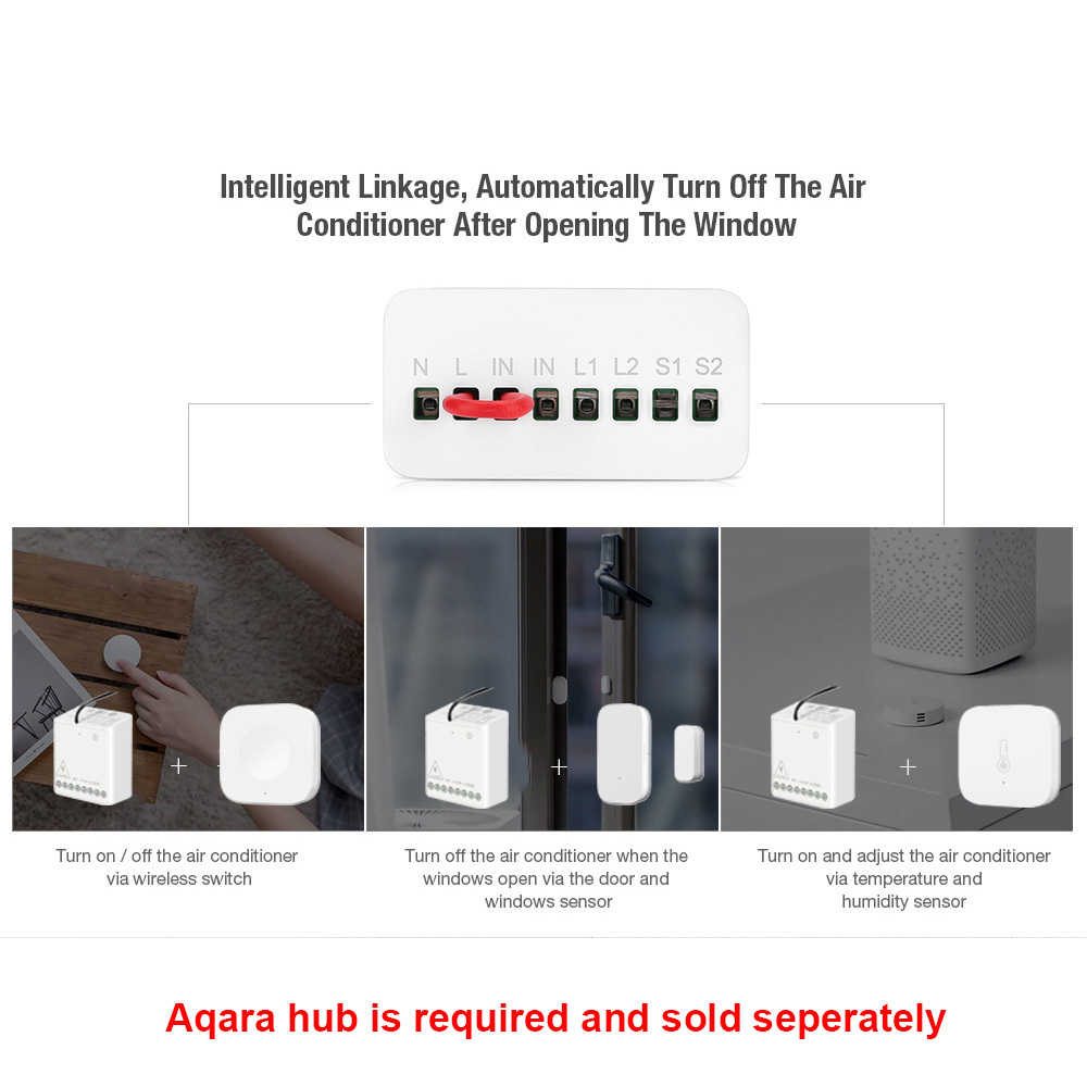 Original Aqara Smart Two-way C - Smart Home Zestaw recension och pris
