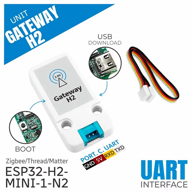 Unit Gateway H2 ESP32-H2 Threa - Smart Home Zigbee Gateway recension och pris
