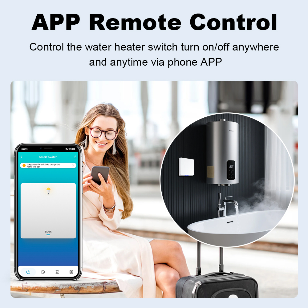 MANHOT Smart Wifi EU Water Hea - Smart Home Google recension och pris