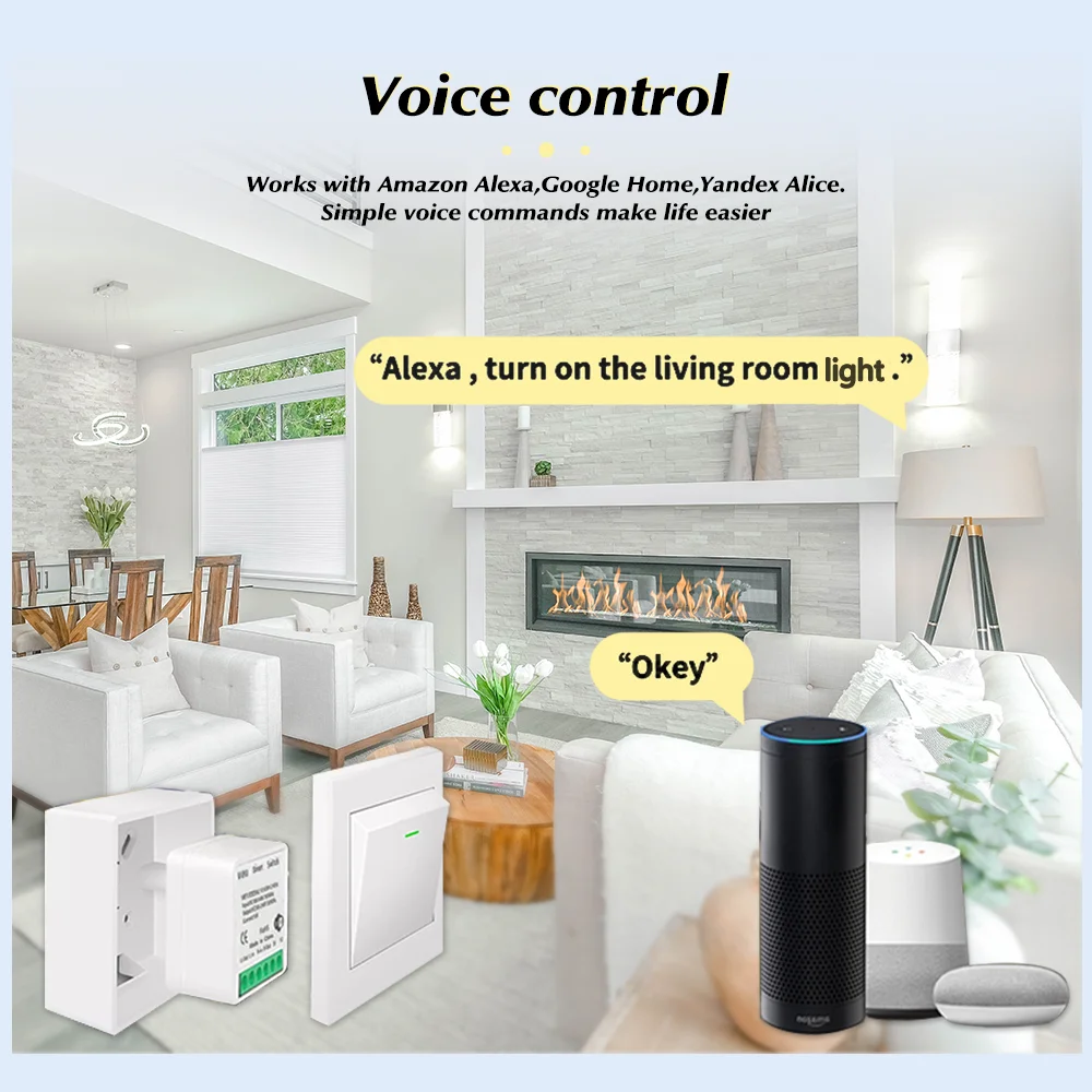 For Tuya Mini Smart WiFi Switc - Smart Home Google recension och pris
