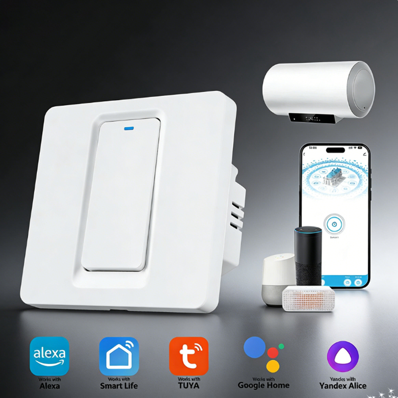 Smart Water Heater Switch/WiFi - Smart Home Google recension och pris