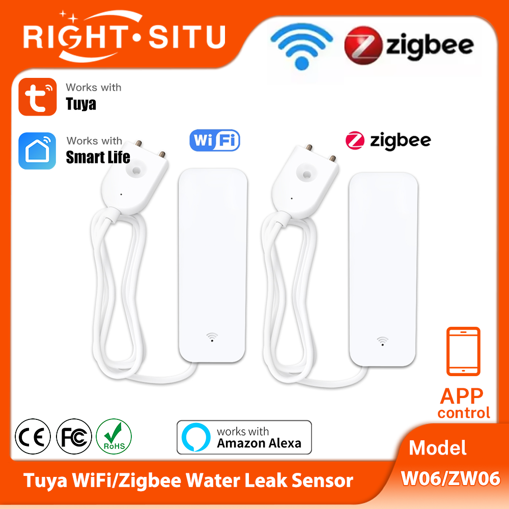 Tuya WiFi Zigbee Water Sensor  - Wifi Water Sensor recension och pris