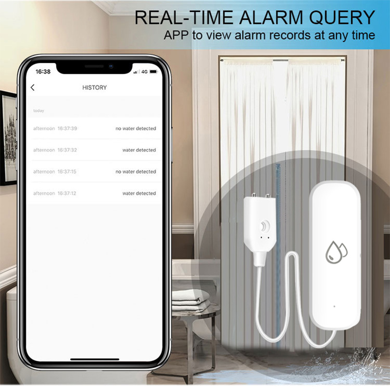 Tuya WiFi Water Leakage Alarm  - Wifi Water Sensor recension och pris