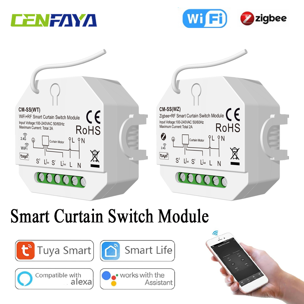 Smart Curtain Switch for Rolle - Smart Home Google recension och pris