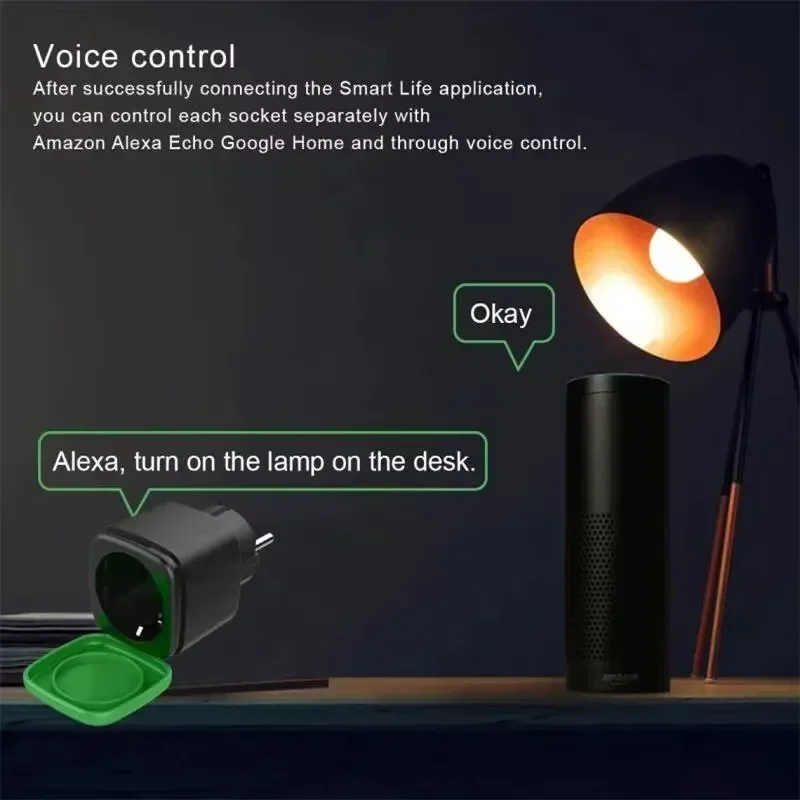 Tuya EU 16A WiFi Smart Waterpr - Smart Home Google recension och pris