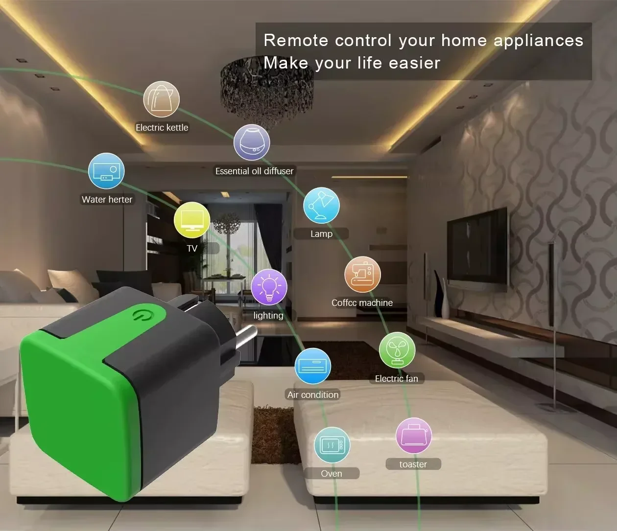 Tuya EU 16A WiFi Smart Waterpr - Smart Home Google recension och pris