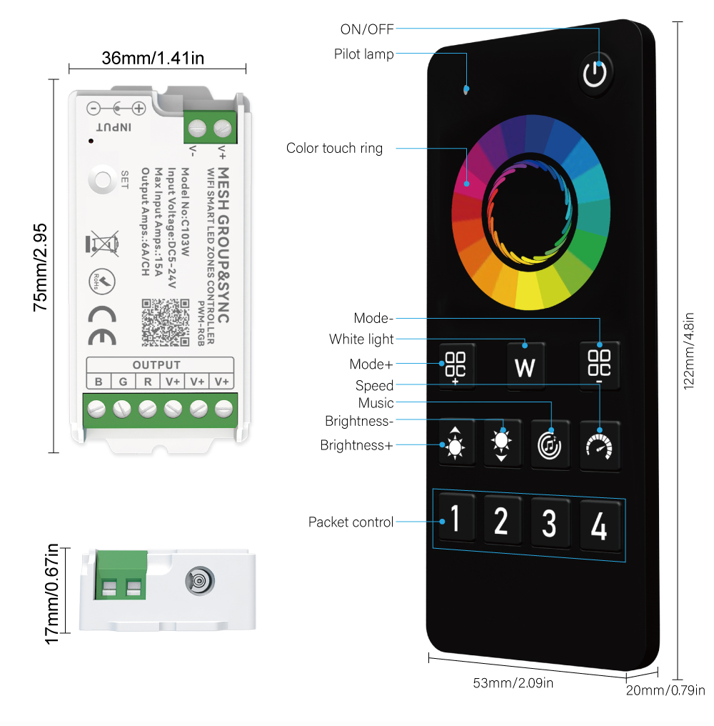 Tuya Smart Life Home 5V12V 24V - Smart Home Zestaw recension och pris