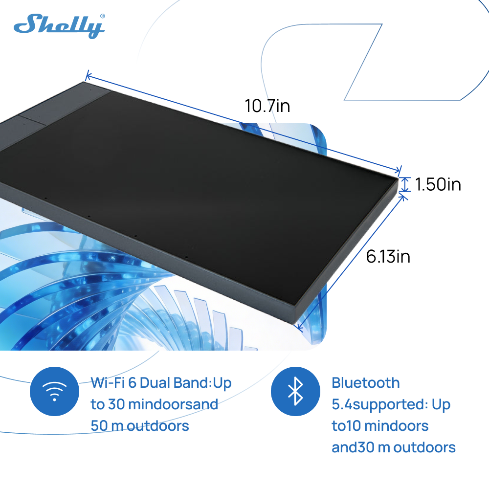 Shelly Wall Display XL Smart H - Smart Home Xl recension och pris
