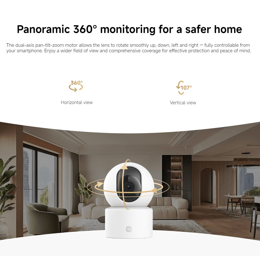 Xiaomi Smart Camera C201 1080p - Smart Home Yeelight recension och pris