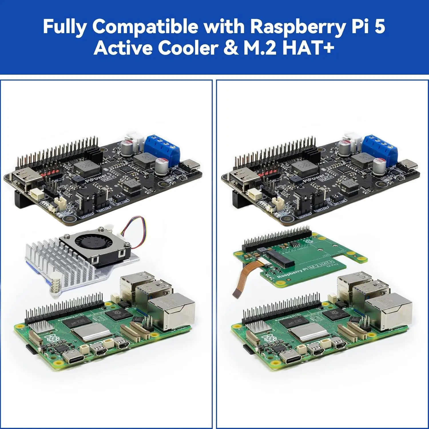 BoMaSPiPower 5 Raspberry Pi 5/ - Smart Home Nas recension och pris