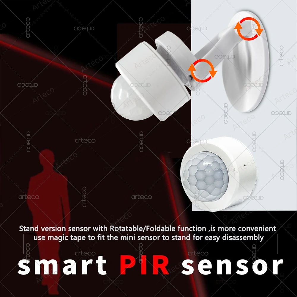 Zigbee 3.0 Mini PIR Motion Sen - Smart Home Zigbee Gateway recension och pris
