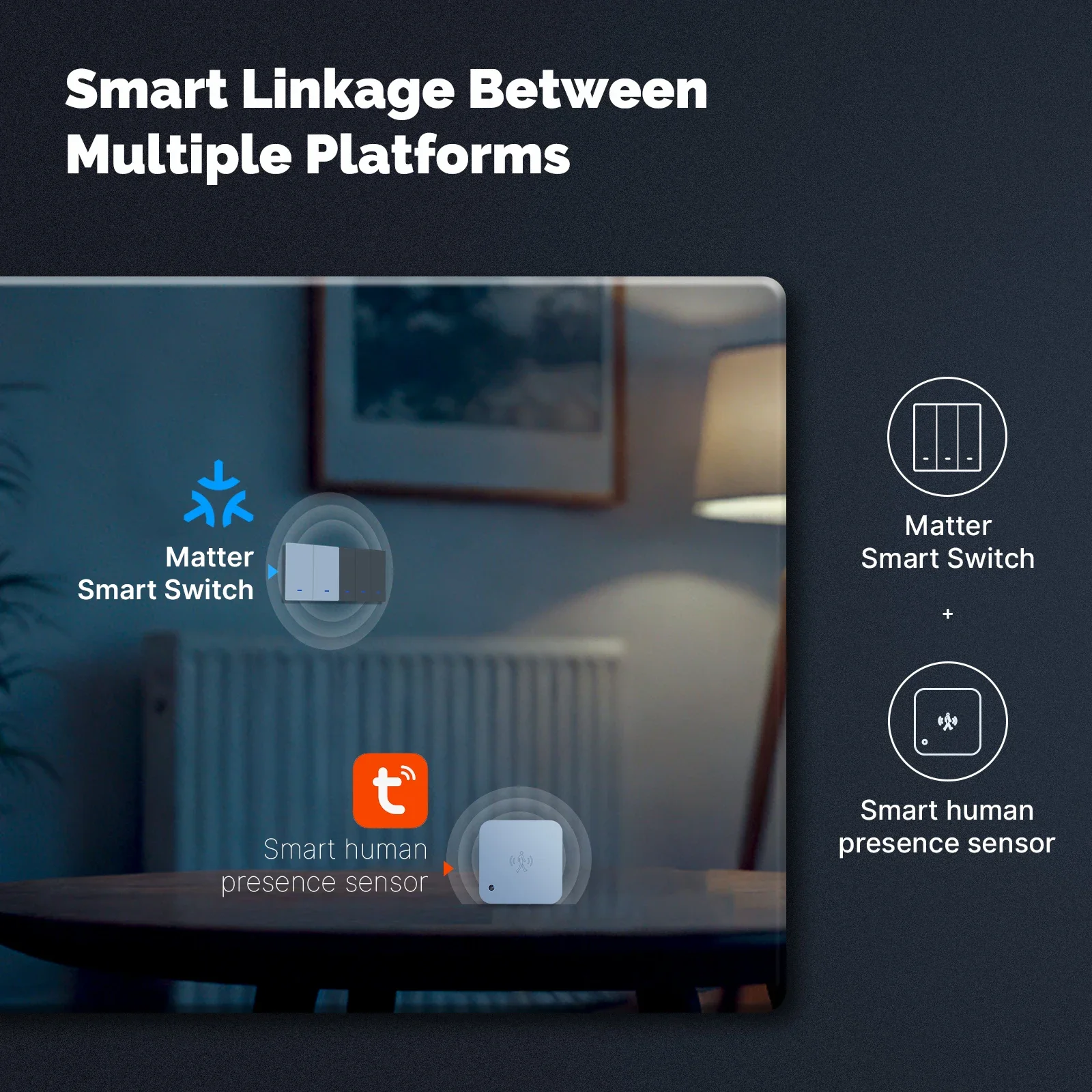 MOES Matter Tuya WiFi Smart Li - Smart Home Google recension och pris