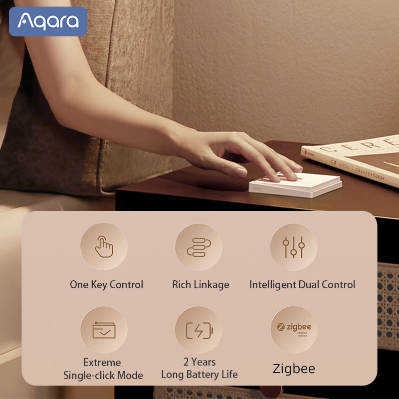Original Aqara Wall Switch E1  - Smart Home Zestaw recension och pris