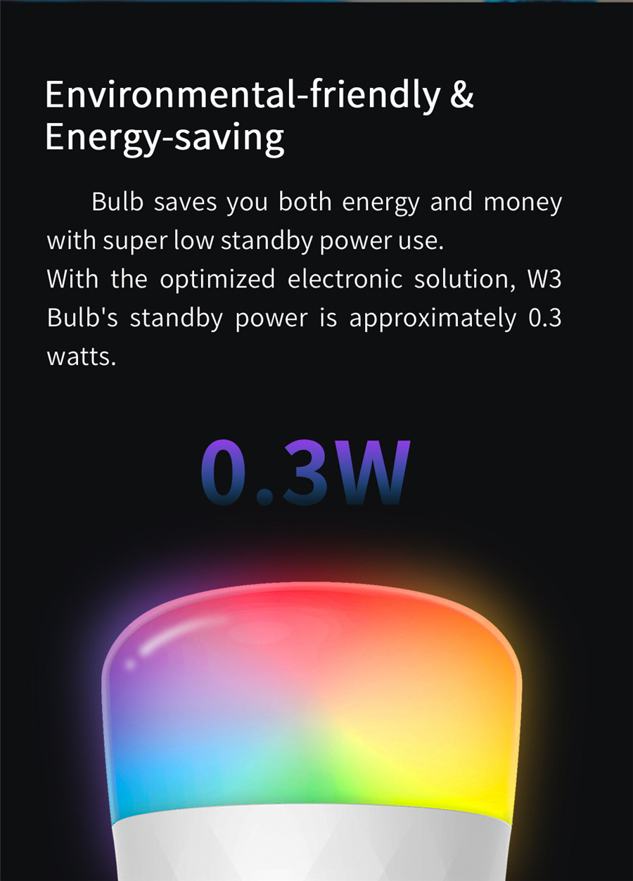 Yeelight Smart LED Bulb W3 E26 - Smart Home Yeelight recension och pris
