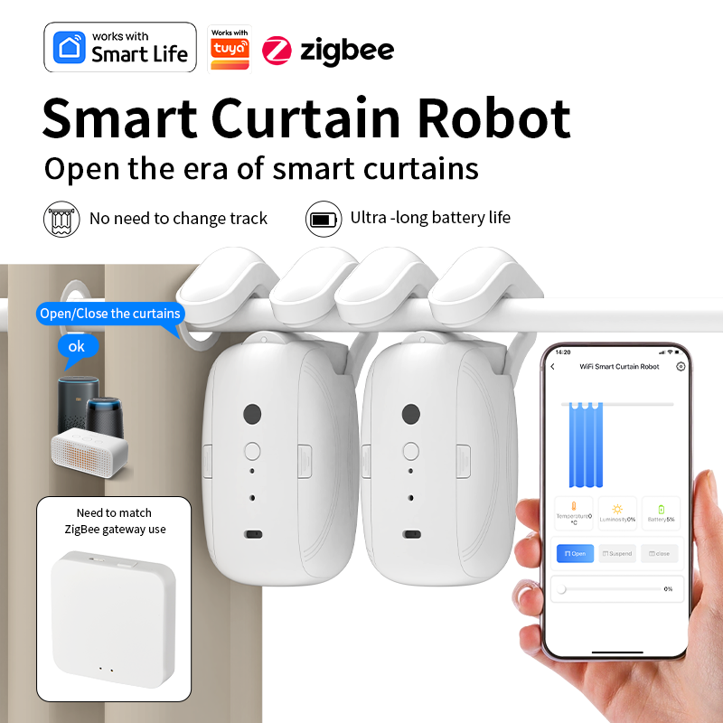 Zigbee Smart Curtain Driver Ro - Smart Home Google recension och pris