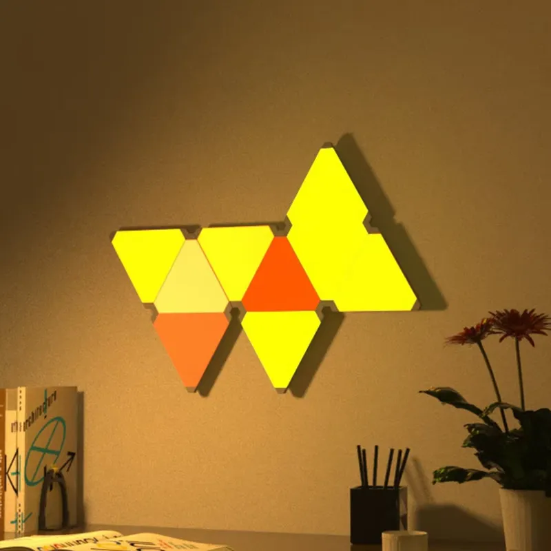 Banqcn Triangle LED Gaming Set - Smart Home Google recension och pris